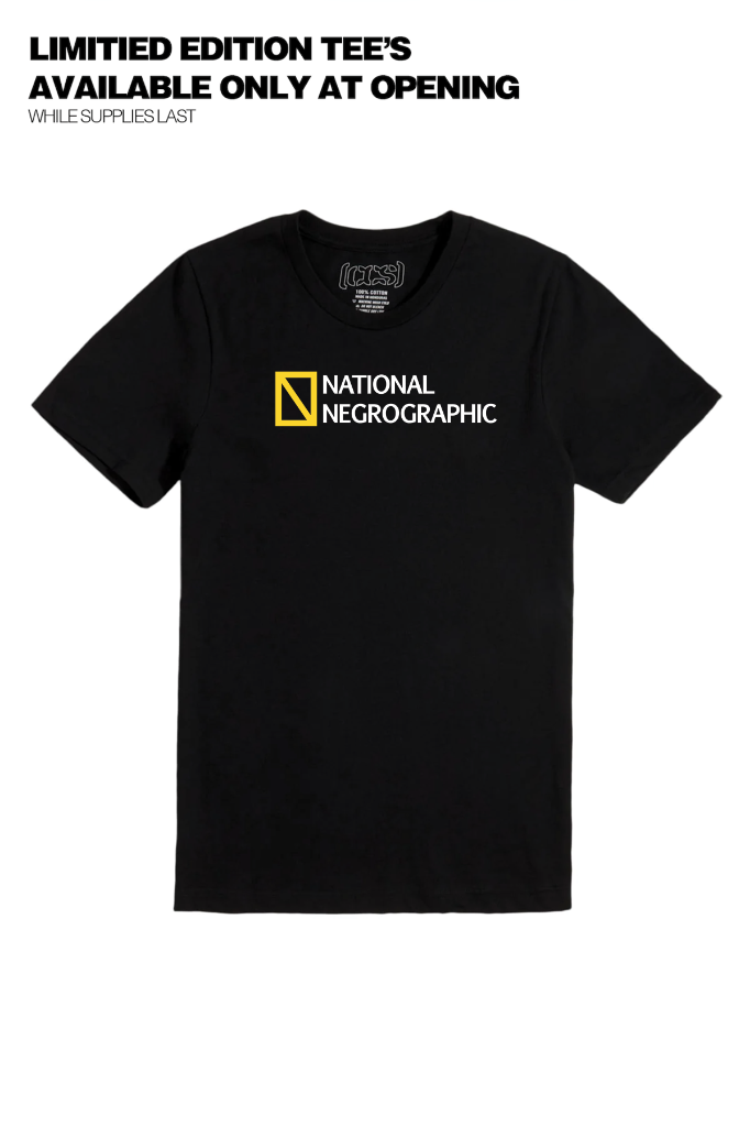 National Negrographic Exhibition Tee (Black)